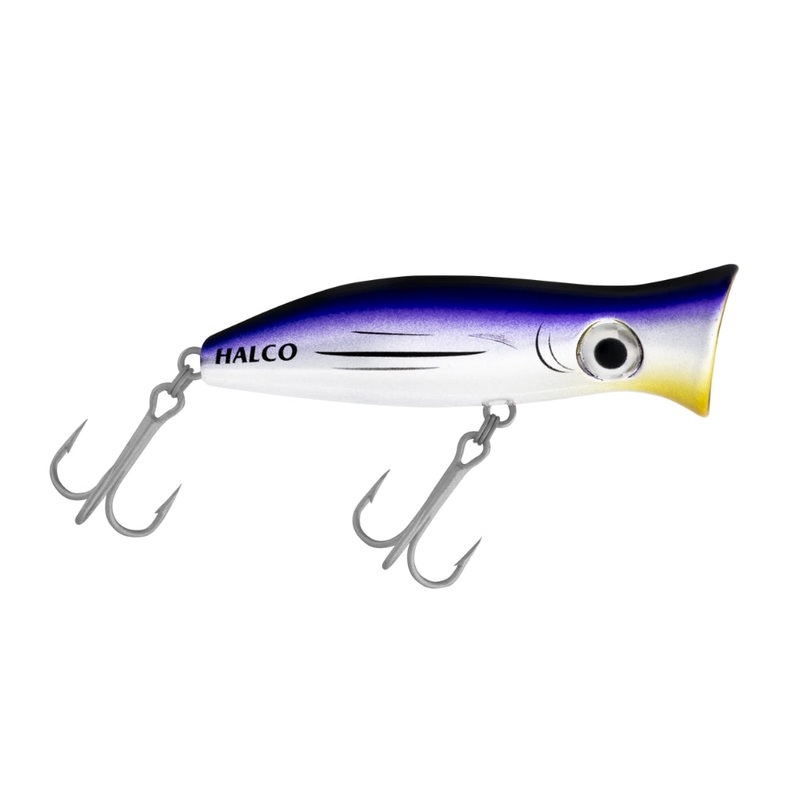 Halco Roosta Popper Medium Lure 105MM BONITO