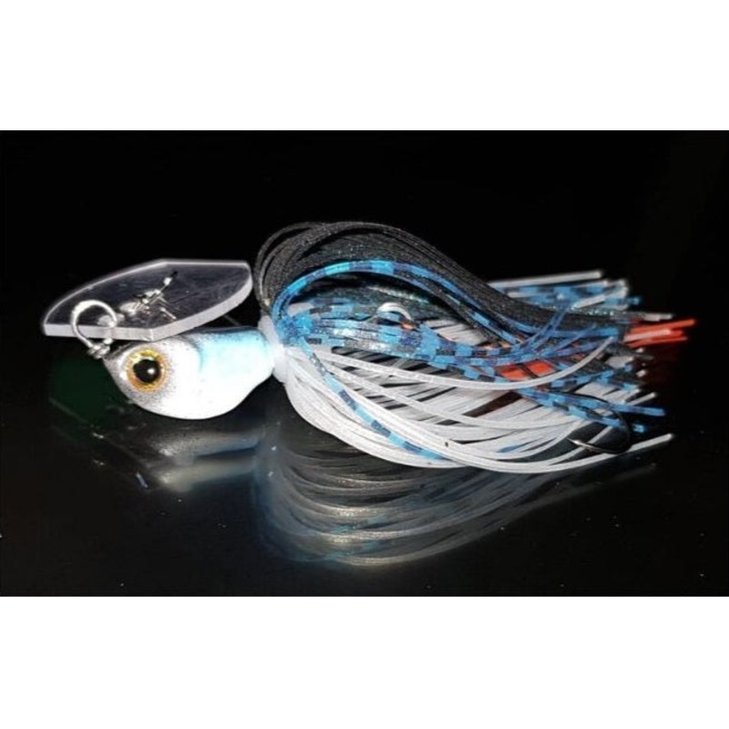 Hot Bite Spectre Skirted Vibration Bladed Jig Lure 1/4oz Baby Bass