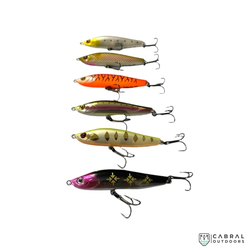Mustad Scatter Pen 70S | Size: 70mm | 10.6g Pearl Spots (PS)