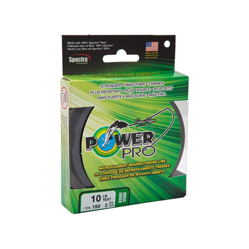 Power Pro Spectra Briaded Line 300yrd Moss Green 10lb