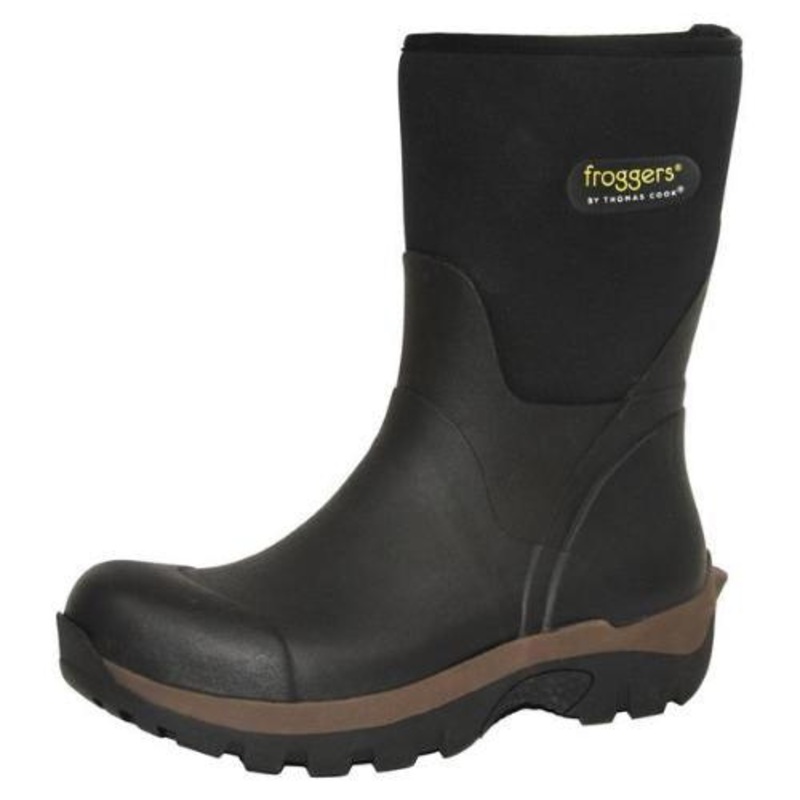 Froggers MID Bush Boot Mens 9 Black