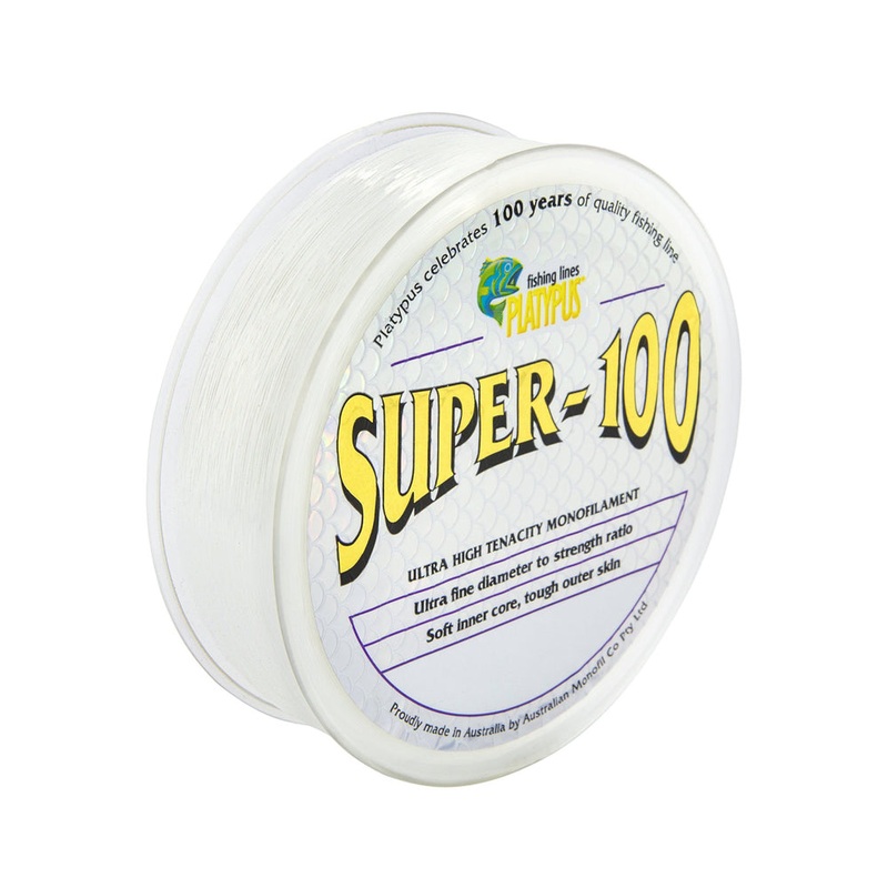 Platypus Super 100 500m 10lb clear