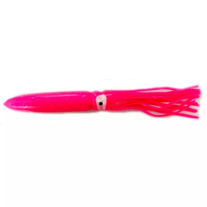 Black Pete Bulb Squid Pink 9″