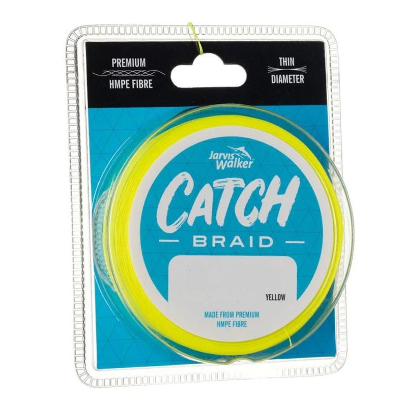 Jarvis Walker Catch Braid 20LB/300YD YELLOW