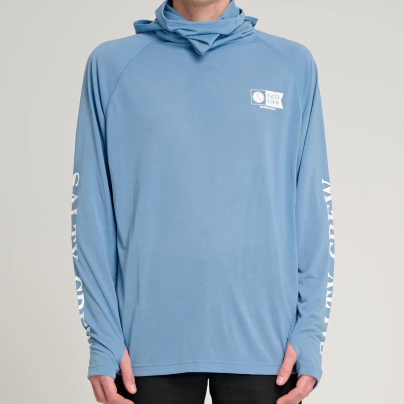 Salty Crew Alpha Flag Pinnacle + Mask S Marine Blue