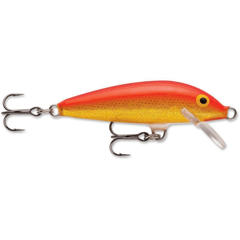 Rapala Original Floater 05  Gold Fluorescent Red