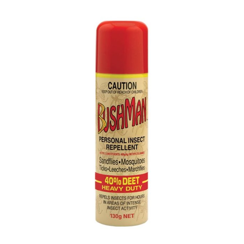Bushmans Pro 130grm 40% Deet Aerosol 130g