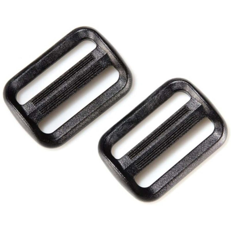 Coi Leasure Triglide Buckles 25mm 2 Pk 25MM Black
