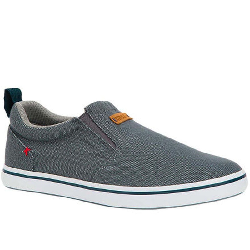 XTRATUF Men’s Eco Sharkbyte Deck Shoe Grey 7