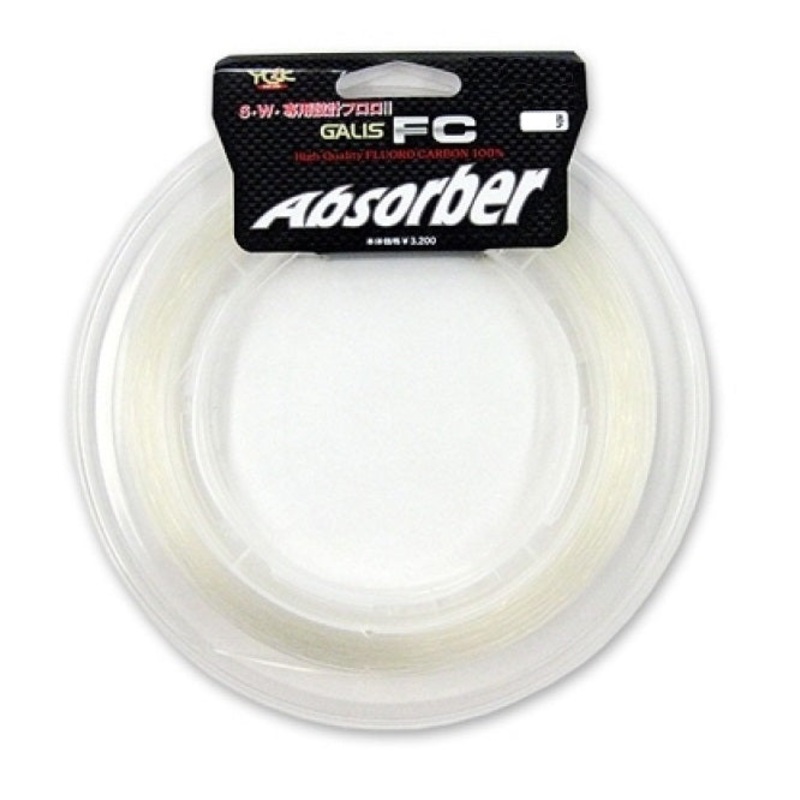 YGK Galis FC Absorber Fluorocarbon Leader 100lb