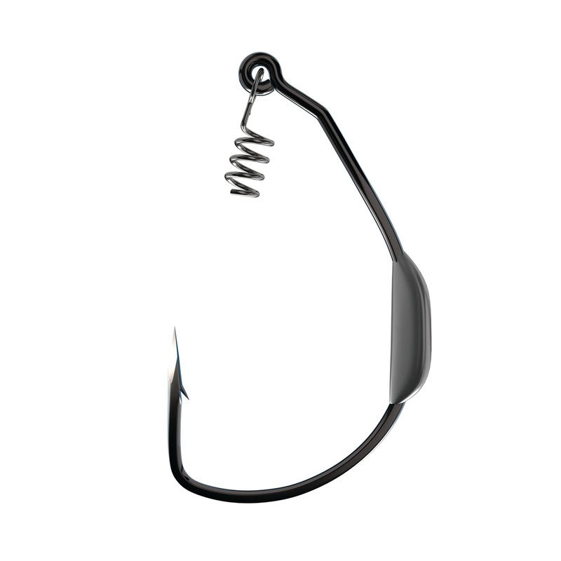 Magnum Weighted Swimbait Hook with Spring Bait Keeper 3/0 1/8 Oz.