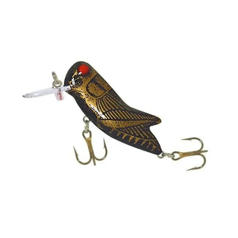 Rebel Crickhopper Surface Walker Lure Black Cricket