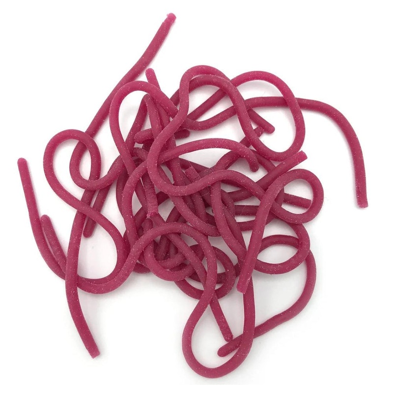 Spirit River Squirmy Wormies BLOODWORM RED