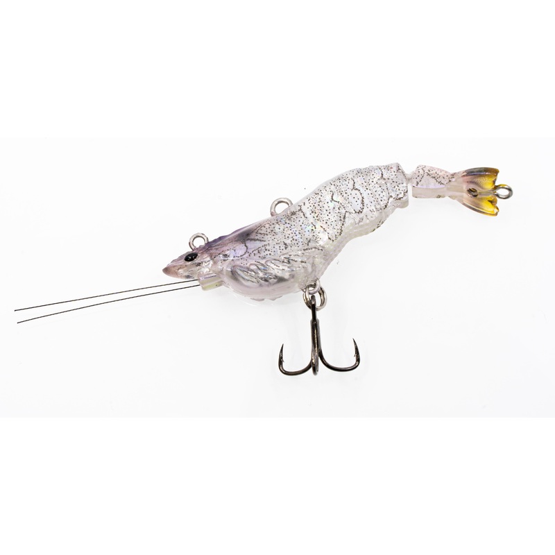 Chasebait Armour Prawn Vibe Lure 50 Glow Zombie
