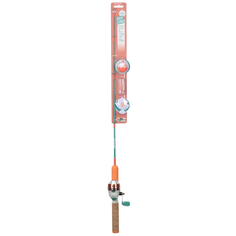 Kid Casters Dock Spincast Micro Combo Pink