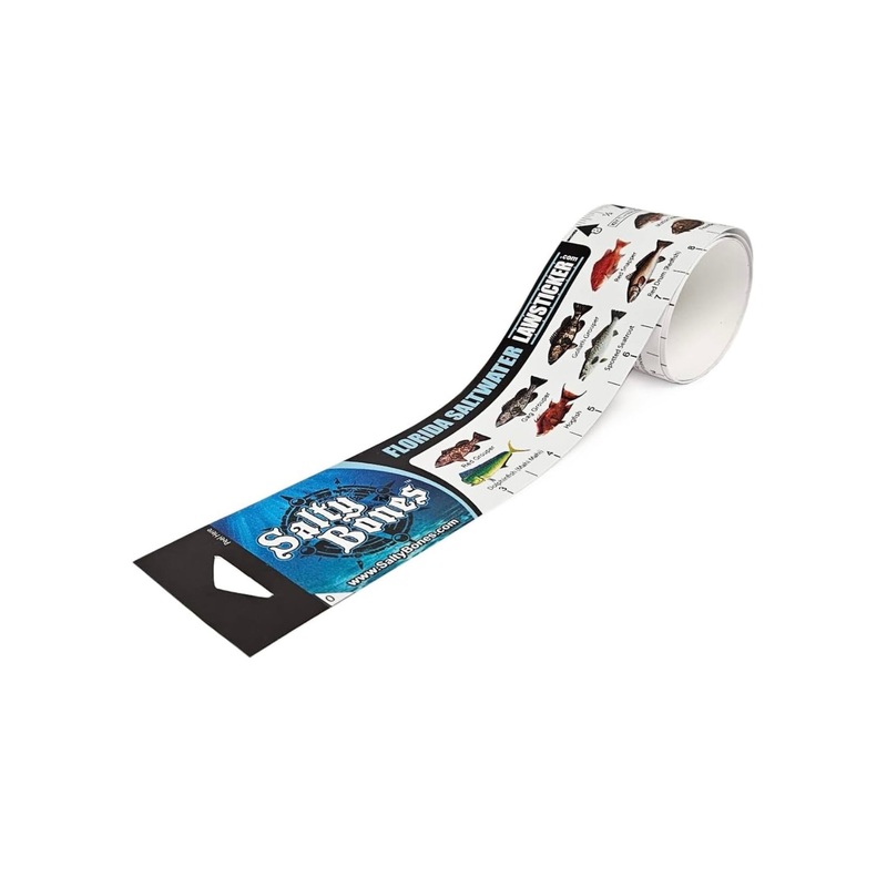 Salty Bones Florida Saltwater Lawsticker