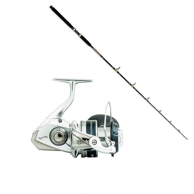 Shimano SARAGOSA SW A 5000XG with SPC 10-25 7’0″ CHAOS Gold Combo