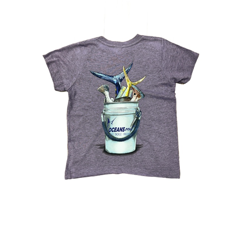 Oceans East Mate Bucket Youth Tee BUTTER XSMALL