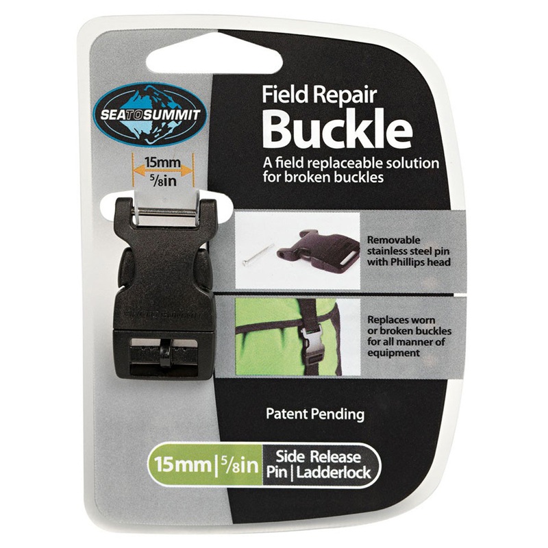 Sea To Summit Field Repair Replacement Buckle Side Release 1 Pin 15mm