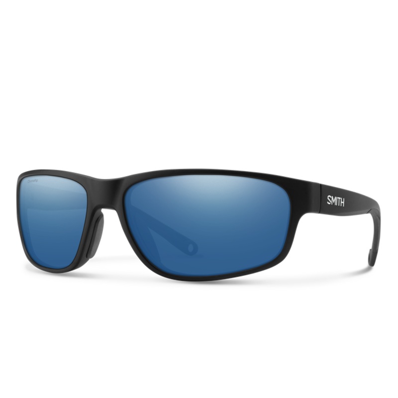 Smith Redding 2 Polarized Sunglasses Black – Glass Blue Mirror