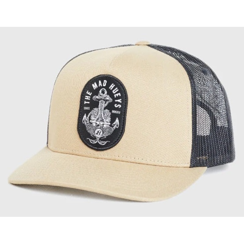The Mad Hueys Drop The Pick Twill Trucker – H222M06005 Black