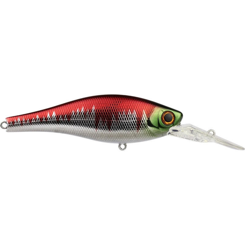 Atomic Hardz Shiner 100mm Deep Hard Body Lure Black Beauty