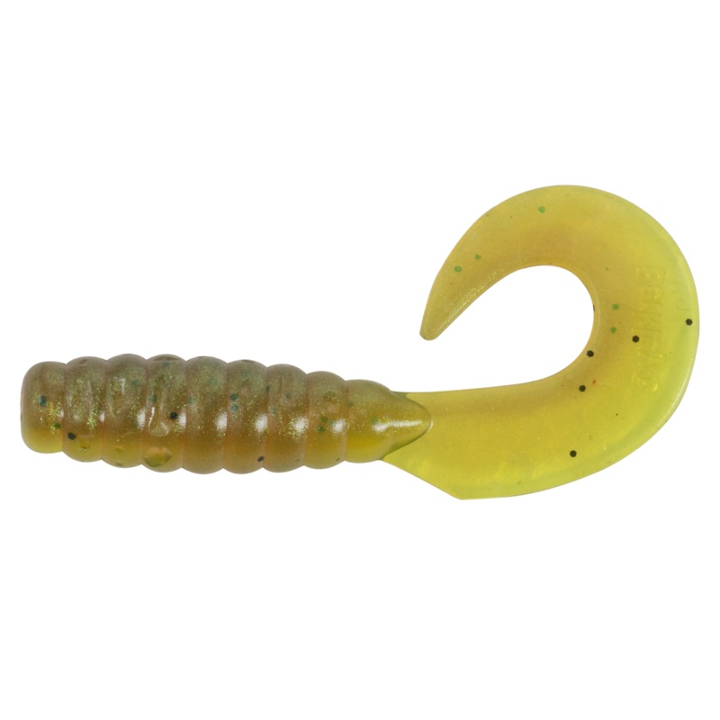 Berkley Powerbait 2.5 inch Grub Soft Plastic Lure Black