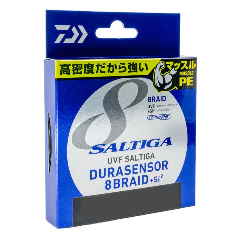 Daiwa Saltiga Durasensor X8 Braid Line Chartreuse 200m 11lb PE0.6