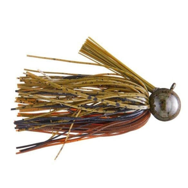 Evergreen IR Finesse Jig Dk Grn Pumpkin Brn Craw 5/16 oz