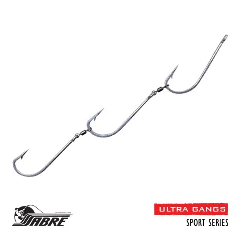 Sabre Ultra-Gang Hooks Sport 1/0