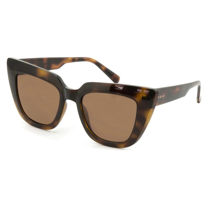 Carve Arcos Sunglasses Gloss Tort Frame / Brown Lens