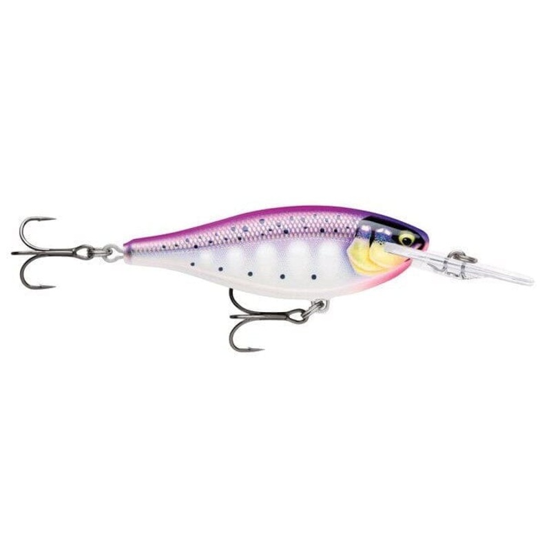 Rapala Shad Rap Elite Crankbait Gilded Purpledescent 75