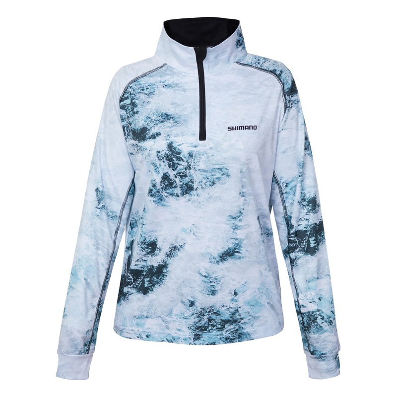 Shimano Corporate Ladies Sublimated Long Sleeve Fishing Jersey Shirt 10
