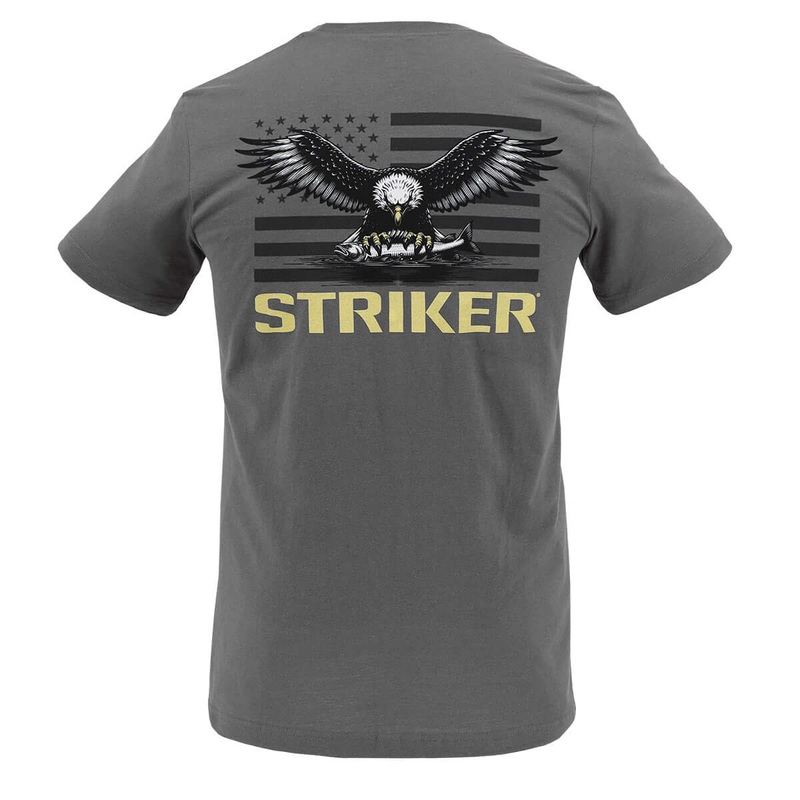 Striker Eagle Tee – Charcoal M