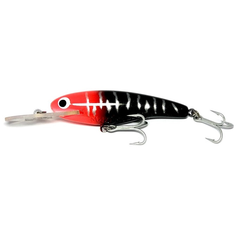 Lively Lures Mad Mullet 3 inch Deep Hard Body Lure Black Tracker