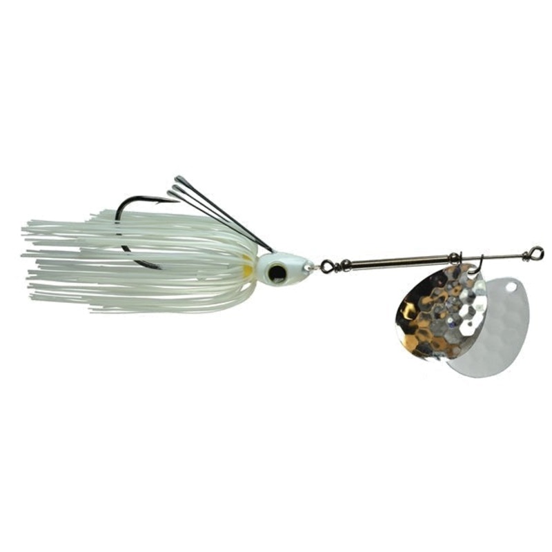 Picasso All-Terrain Weedless Inline Pearl / White Blade 3/8 oz