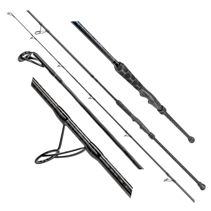 Quantum Zeal Surf Spinning Rod 8’0 Med/Fast 3/4-3oz Wt 2pc