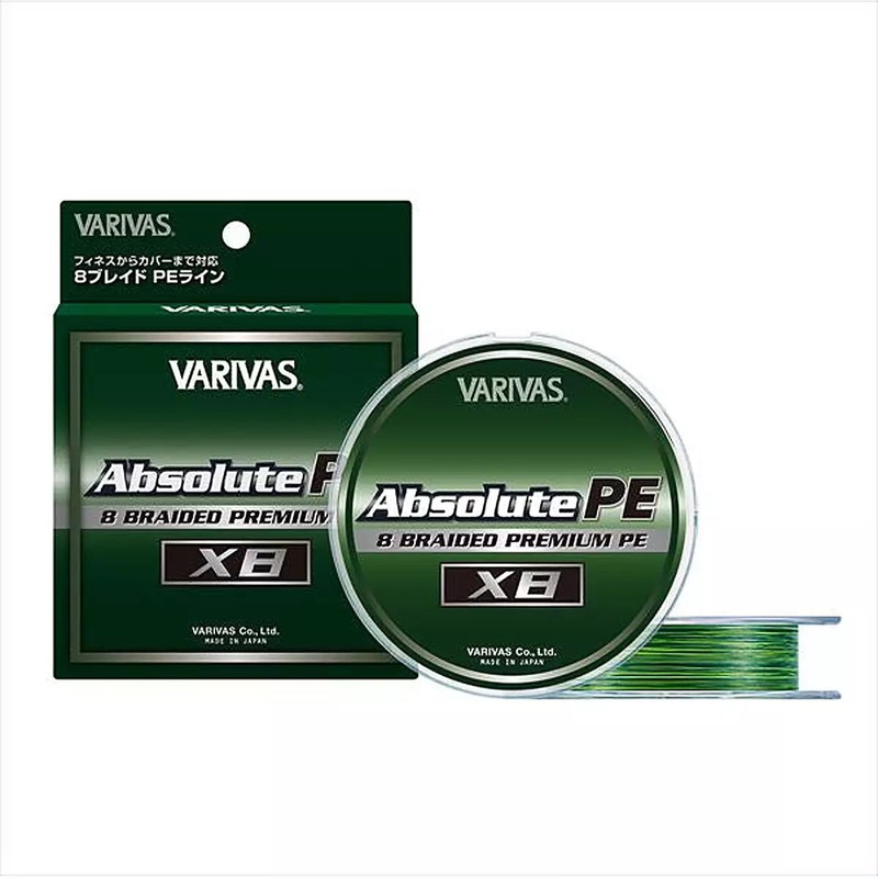 VARIVAS Absolute PE X8 – 150m #1.2/10.3kg/0.185mm