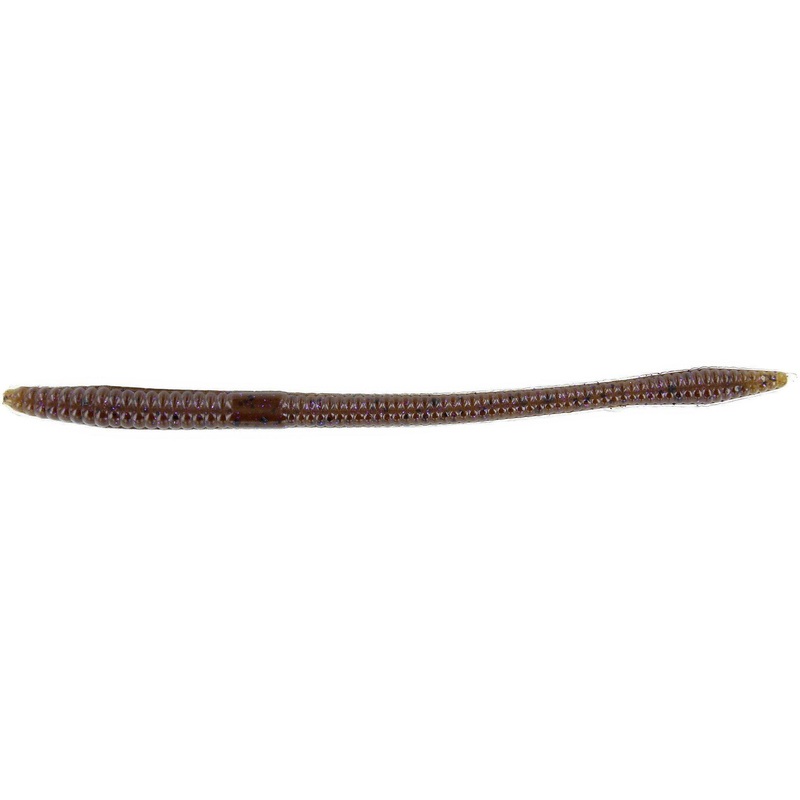 Zoom Trick Worm 6.5” Green Pumpkin Purple 20Pk