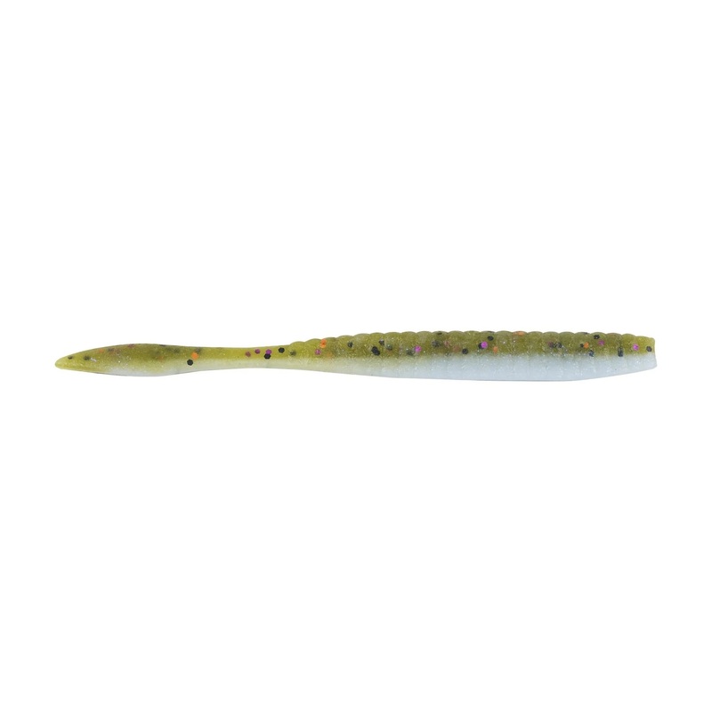 Berkley PowerBait MaxScent Flat Worm 3.6″ Black