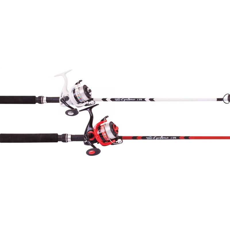 Jarvis Walker Cyclone Combo 6ft – 2pce/2-4kg red/black