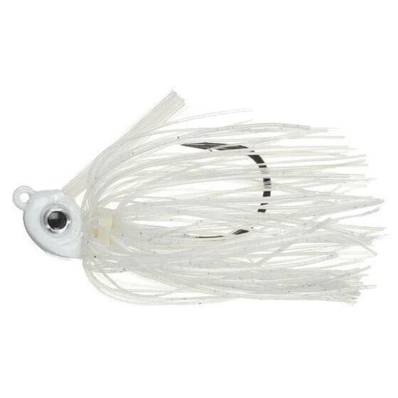 Missile Jigs Mini Swim Jig Pearl White 3/16 oz