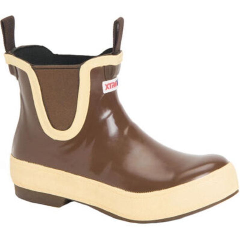 XTRATUF Women’s 6″ Legacy Ankle Deck Boot Brown 6