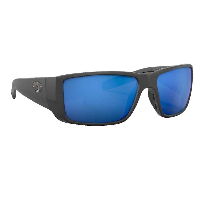 Costa Blackfin Pro Sunglasses Matte Black 580G BLUE MIRROR