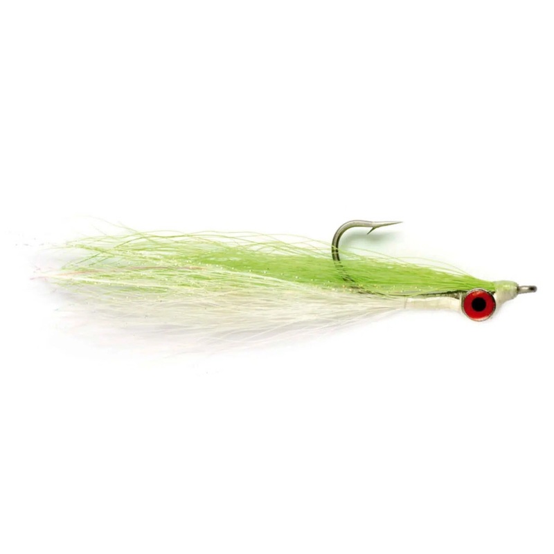 Fulling Mill Deep Water Clouser Fly Size 2/0 Chartreuse