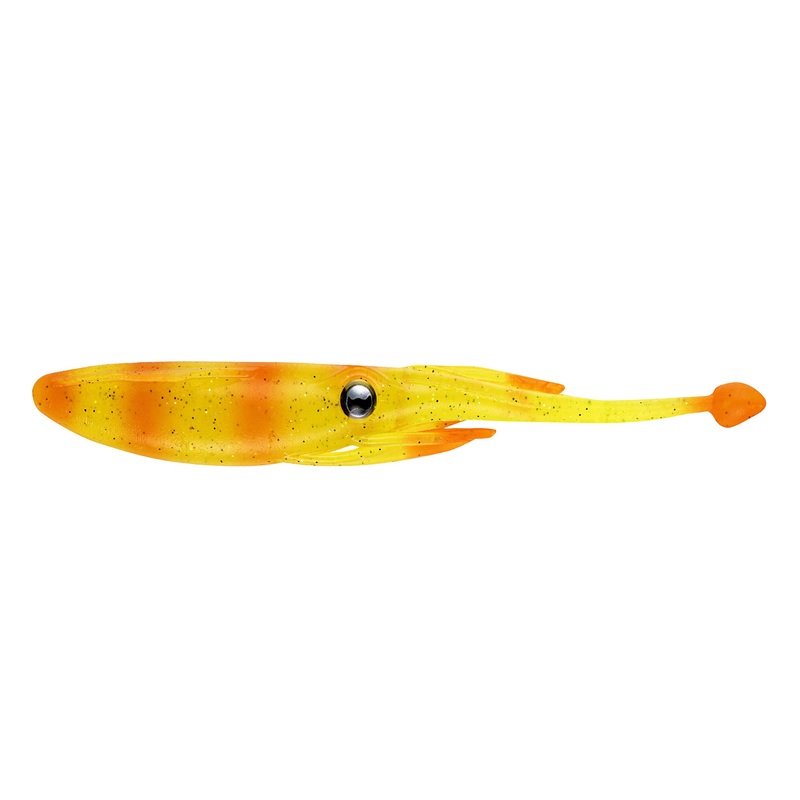 Nomad Design Live Ops Jerksquid Soft Plastic Lure 3.25in Chartreuse UV