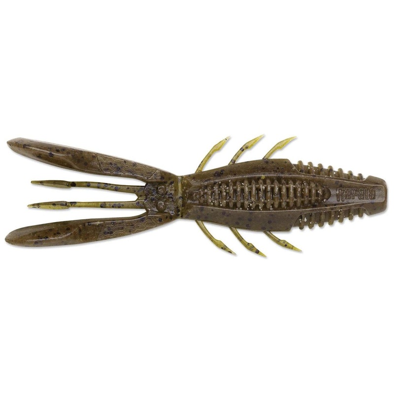 Rapala Crush City 4″ Bronco Bug Green Pumpkin Watermelon