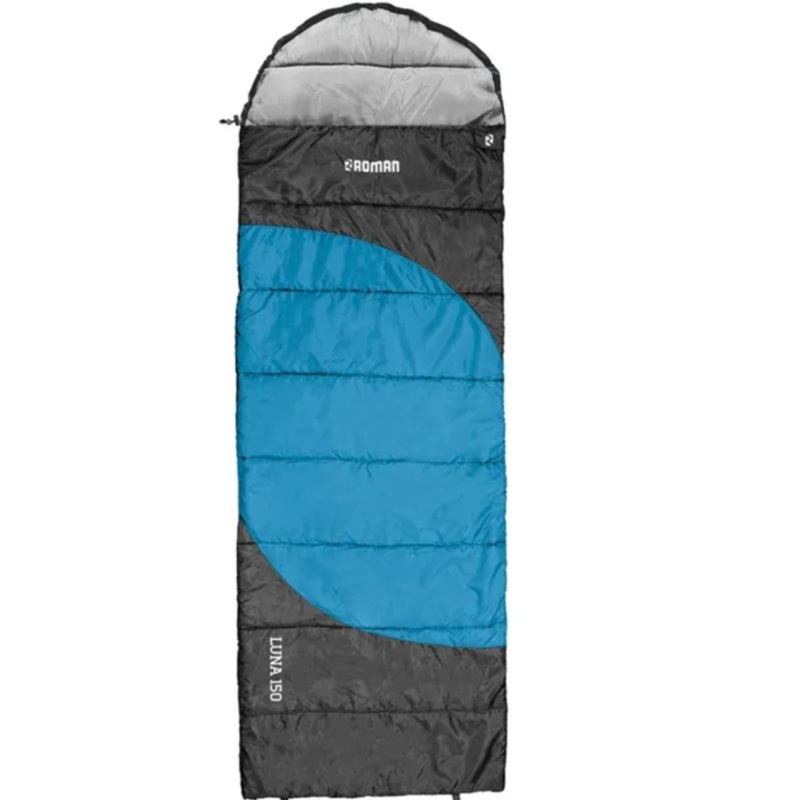 Roman Luna 150 Camper Kids Sleeping Bag +10 KIDS Black / Blue