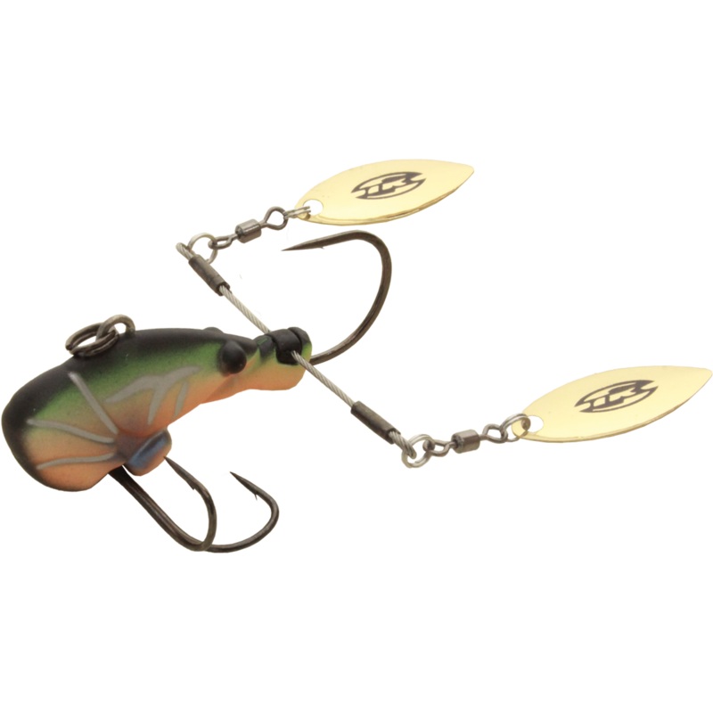 Tail Spinner IMAKATSU Metal Craw Spin 11G – 11gr #MC-006 FIRE CLAW