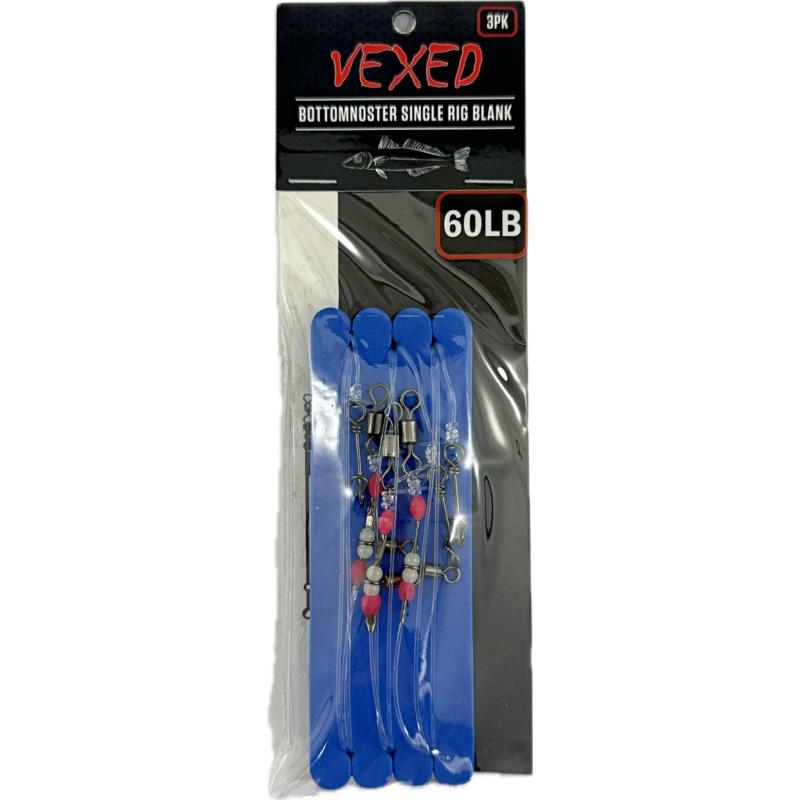 Vexed Singlenoster Rig Blank 3-pack 12lb